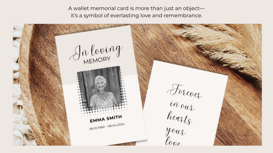 Why a Wallet Memorial Card Is a Beautiful Keepsake for On-the-Go Remembrance
