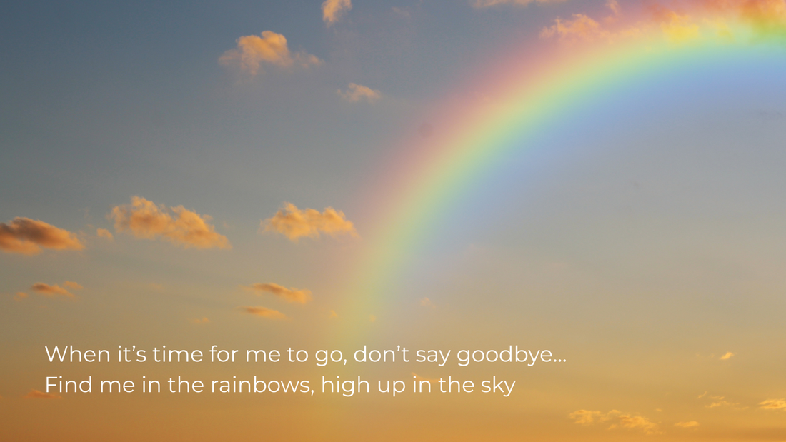 Find Me in the Rainbow – A Gentle Poem for When Words Fall Short