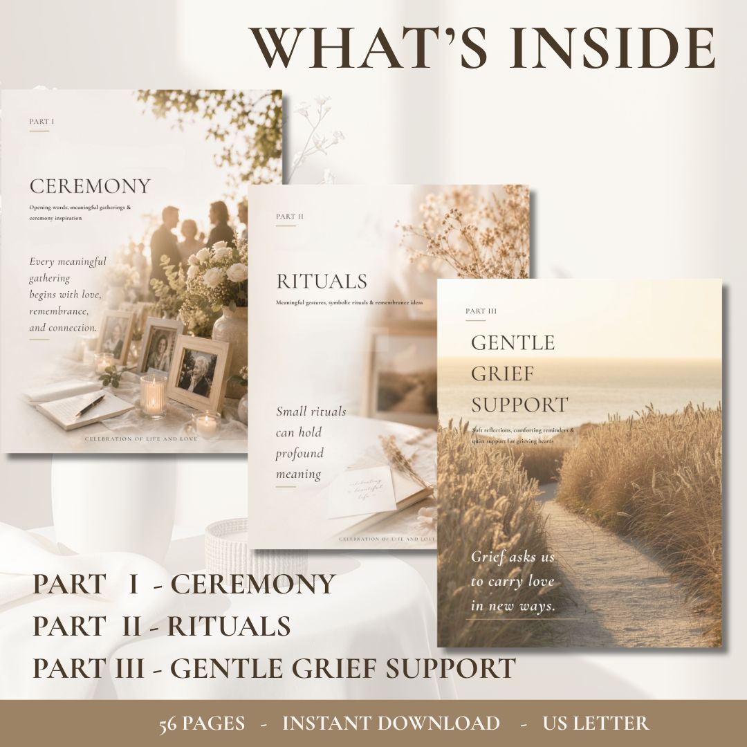 Celebration of Life Guide — Ceremony Ideas, Rituals & Grief Support