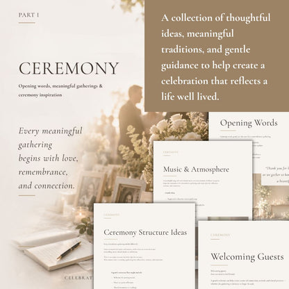 Celebration of Life Guide — Ceremony Ideas, Rituals & Grief Support